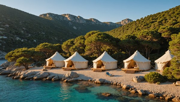 Les avantages du camping 4 étoiles en Corse