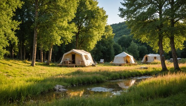 Vivez une expérience respectueuse de l'environnement : séjournez dans un camping écologique au cœur de l'Aveyron.