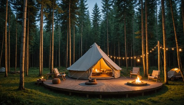Découvrez une nouvelle tendance en camping : le glamping éco-responsable chez Cosycamp