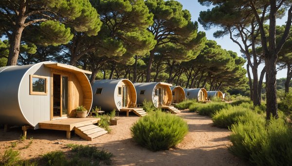 Quelle est la meilleure destination pour un éco-camping près de Port Grimaud ?