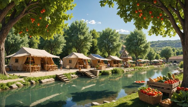 Comment dénicher de l'alimentation bio près d'un camping écologique 4 étoiles d'Ardèche ?