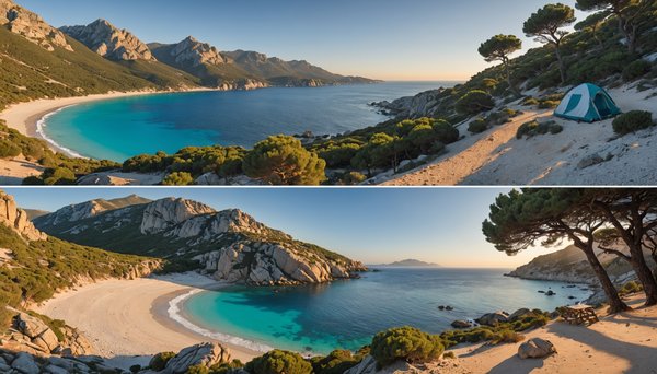 4 des campings les plus pittoresques de Corse