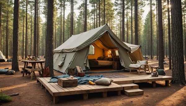 Comment organiser votre espace de rangement lorsque vous faites du camping écologique dans les Landes ?